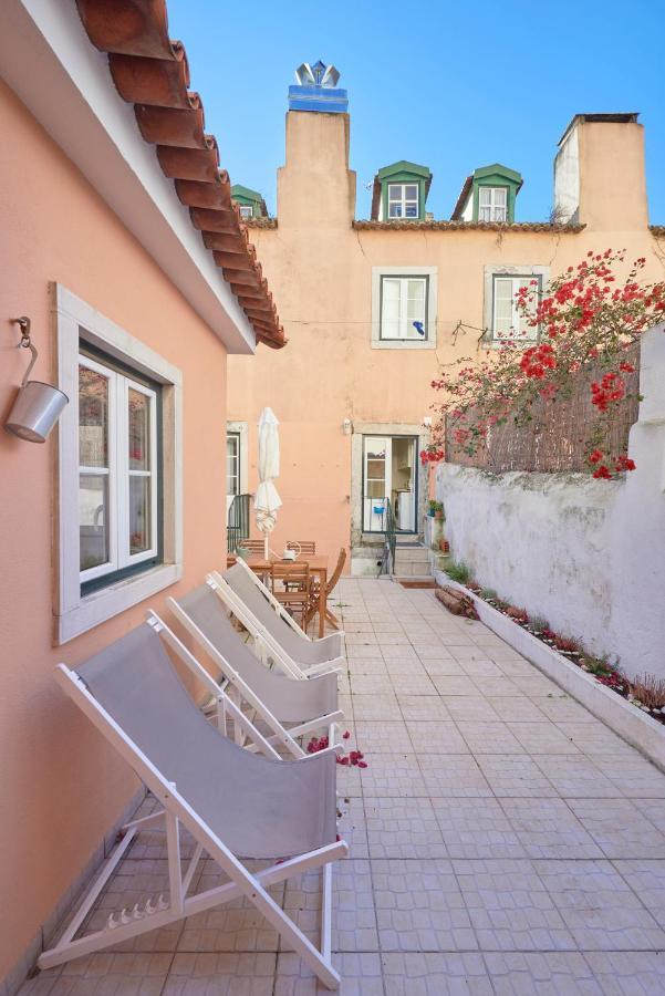 Amazing Terrace And Riverview In Historical Lissabon Buitenkant foto